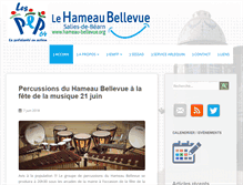 Tablet Screenshot of hameau-bellevue.org